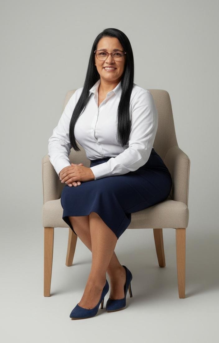 A young child wearing a red and blue outfit is sitting on a person's lap, with the person lying on a couch. Natural light from a window illuminates the scene, revealing greenery outside.